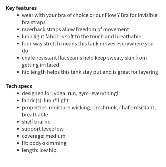 🍋Like New Lululemon Cool Racerback - Picture 12 of 12